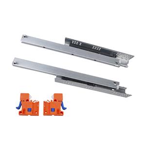 621C-H Full Extension Soft Closing Undermount Slide (With 2way Clip)